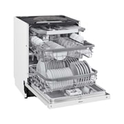 LG QuadWash™ Oppvaskmaskin (Hvit), Energiklasse D, Auto Open Dry-funksjon og Smart Diagnosis™ med Wi-Fi, DU325FW, thumbnail 5