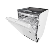 LG QuadWash™ Oppvaskmaskin (Hvit), Energiklasse D, Auto Open Dry-funksjon og Smart Diagnosis™ med Wi-Fi, DU325FW, thumbnail 12