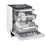 LG QuadWash ™ Steam-oppvaskmaskin (Hvit), Energiklasse D, Auto Open Dry-funksjon og Smart Diagnosis™ med Wi-Fi, SDU527HW, SDU527HW, thumbnail 5