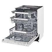 LG QuadWash ™ Steam-oppvaskmaskin (Hvit), Energiklasse D, Auto Open Dry-funksjon og Smart Diagnosis™ med Wi-Fi, SDU527HW, SDU527HW, thumbnail 6