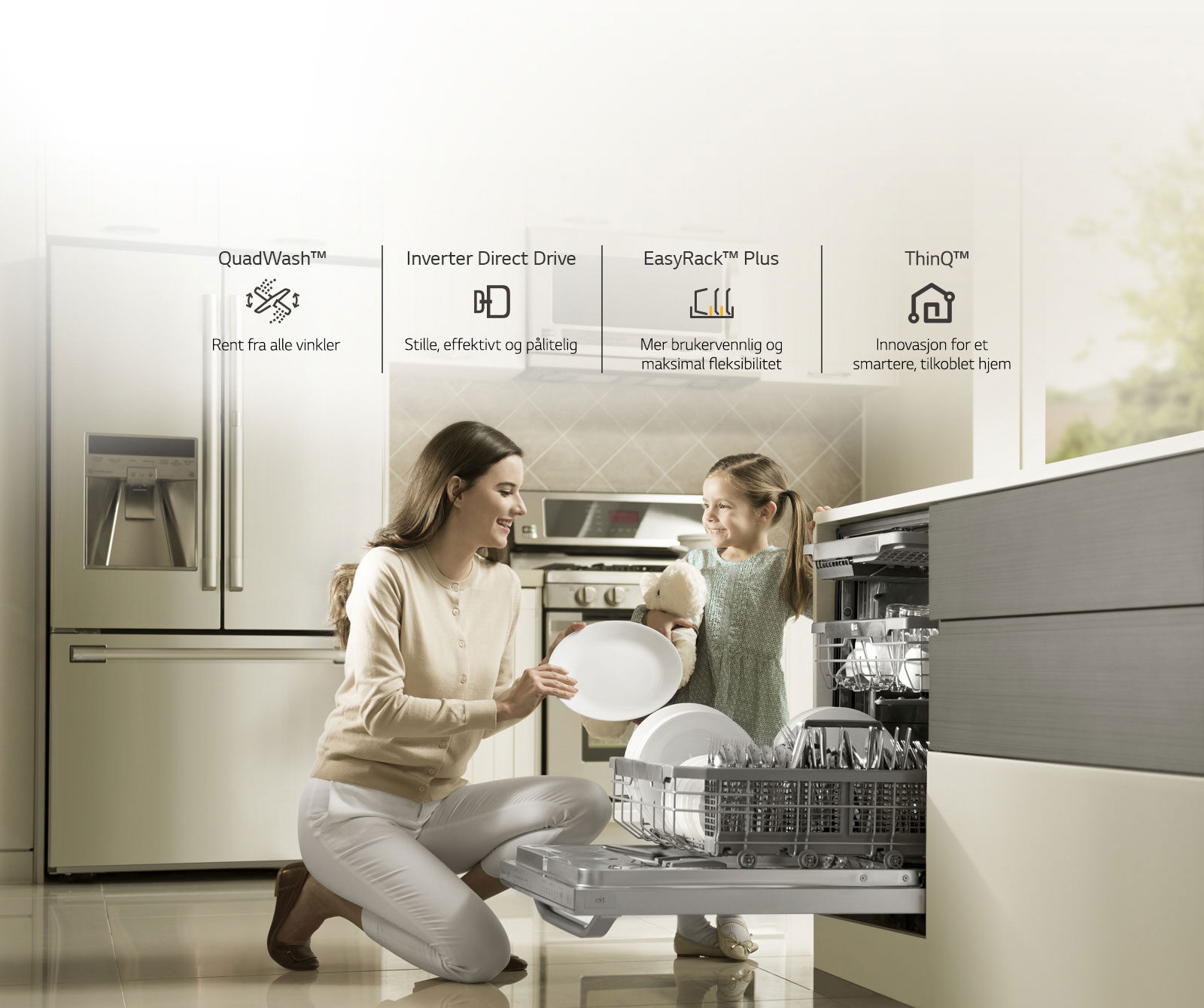 4 Anledningar att köpa en LG Diskmaskin