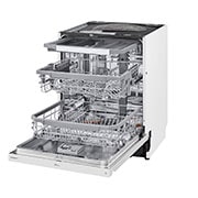 LG QuadWash™ Oppvaskmaskin (Hvit), Energiklasse C, Auto Open Dry-funksjon og Smart Diagnosis™ med Wi-Fi, DU355FW, thumbnail 6