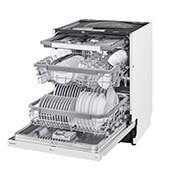 LG QuadWash™ Oppvaskmaskin (Hvit), Energiklasse C, Auto Open Dry-funksjon og Smart Diagnosis™ med Wi-Fi, DU355FW, thumbnail 7