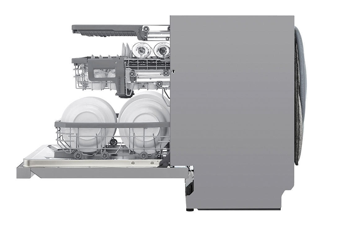 LG  LG QuadWash™ Steam Diskmaskin (Noble Steel), Energiklass C, Auto Open Dry funktion och Smart Diagnosis™ med Wi-Fi, SDU557HS, SDU557HS, thumbnail 8