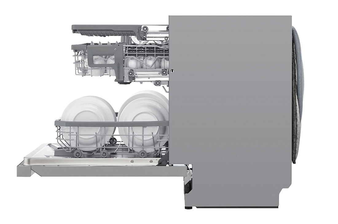 LG  LG QuadWash™ Steam Diskmaskin (Noble Steel), Energiklass C, Auto Open Dry funktion och Smart Diagnosis™ med Wi-Fi, SDU557HS, SDU557HS, thumbnail 9