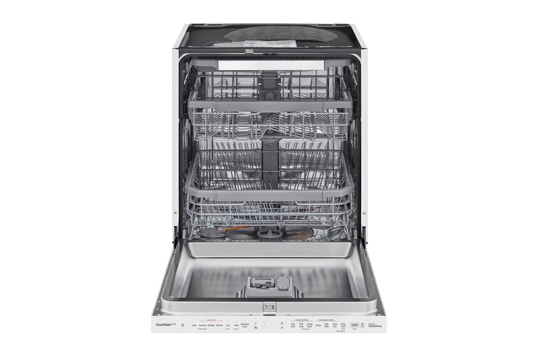 LG QuadWash ™ Steam-oppvaskmaskin (Hvit), Energiklasse C, Auto Open Dry-funksjon og Smart Diagnosis™ med Wi-Fi, SDU557HW, SDU557HW, thumbnail 2