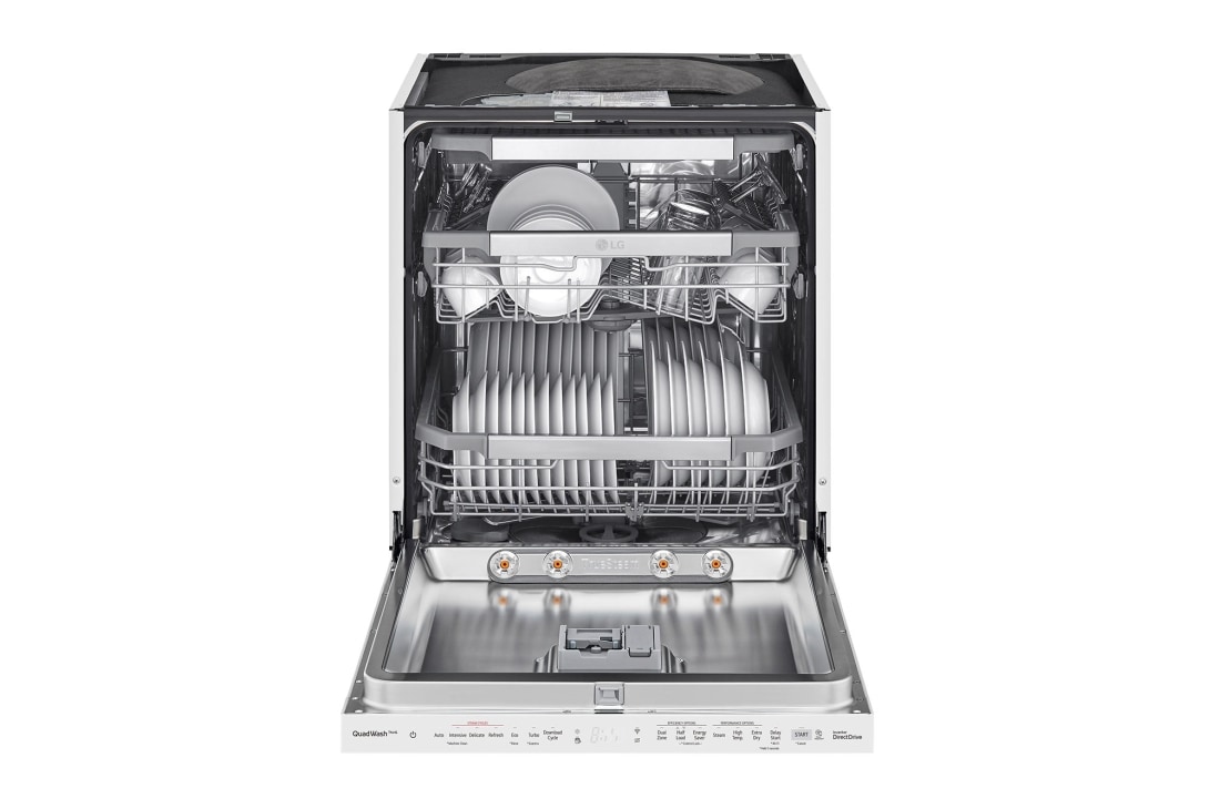 LG QuadWash ™ Steam-oppvaskmaskin (Hvit), Energiklasse C, Auto Open Dry-funksjon og Smart Diagnosis™ med Wi-Fi, SDU557HW, SDU557HW, thumbnail 3