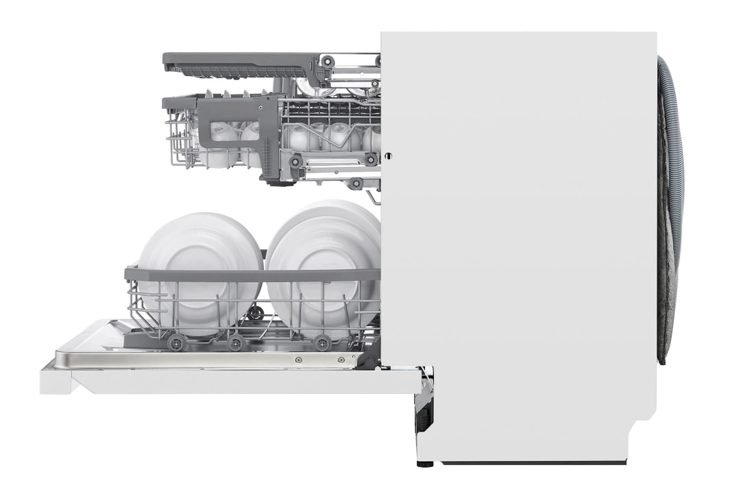 LG QuadWash ™ Steam-oppvaskmaskin (Hvit), Energiklasse C, Auto Open Dry-funksjon og Smart Diagnosis™ med Wi-Fi, SDU557HW, SDU557HW, thumbnail 12