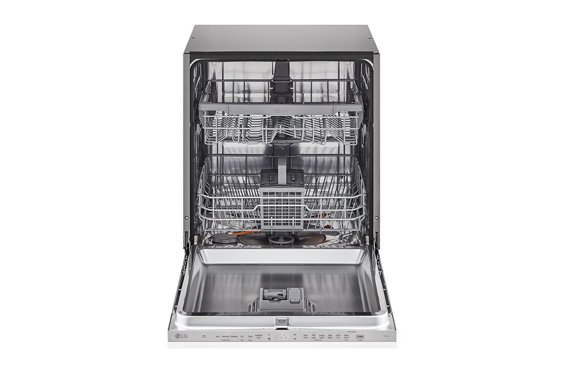 LG QuadWash™ Oppvaskmaskin (for innebygd), Energiklasse D og Smart Diagnosis™ med Wi-Fi, Inngangsdør åpen, DB242TX, thumbnail 2