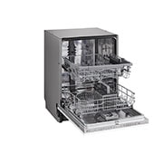 LG QuadWash™ Oppvaskmaskin (for innebygd), Energiklasse D og Smart Diagnosis™ med Wi-Fi, Venstre sidedør åpen, DB242TX, thumbnail 5