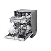 LG QuadWash™ Oppvaskmaskin (for innebygd), Energiklasse D og Smart Diagnosis™ med Wi-Fi, Høyre sidedør åpen med kar, DB242TX, thumbnail 9