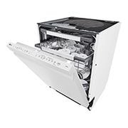 LG 14 kuverter QuadWash™ oppvaskmaskin med TrueSteam™ Energiklasse A-10 %, Side open view of SDU587HH - lower rack, SDU587HH, thumbnail 9