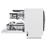 LG 14 kuverter QuadWash™ oppvaskmaskin med TrueSteam™ Energiklasse A-10 %, Right side open view of SDU587HH, SDU587HH, thumbnail 12