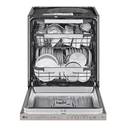 LG 14 kuverter QuadWash™ integrert oppvaskmaskin med TrueSteam™ Energiklasse A-10 %, QuadWash™, SDU587HV, thumbnail 3