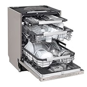 LG 14 kuverter QuadWash™ integrert oppvaskmaskin med TrueSteam™ Energiklasse A-10 %, Auto open dry, SDU587HV, thumbnail 4