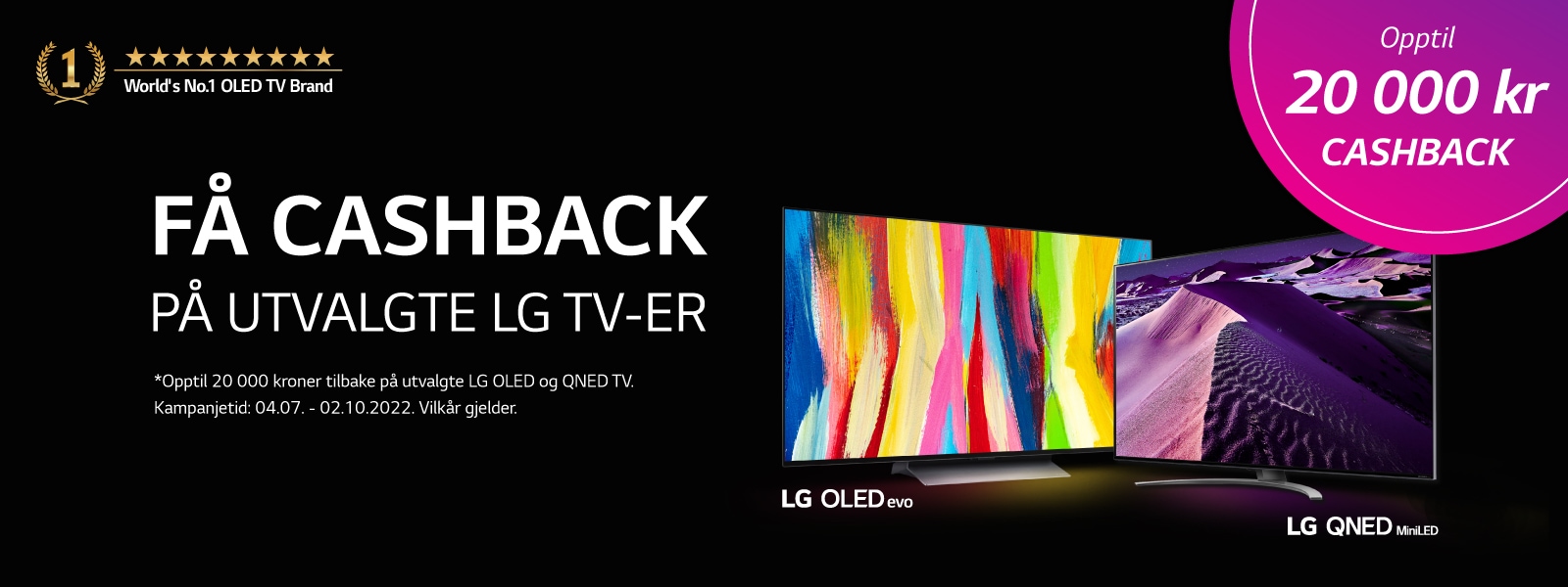 LG OLED Cashback offer