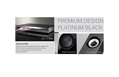 PREMIUM DESIGN WITH PLATINUM BLACK BODY