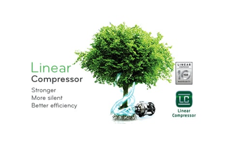 Linear Compressor med 10 års garanti