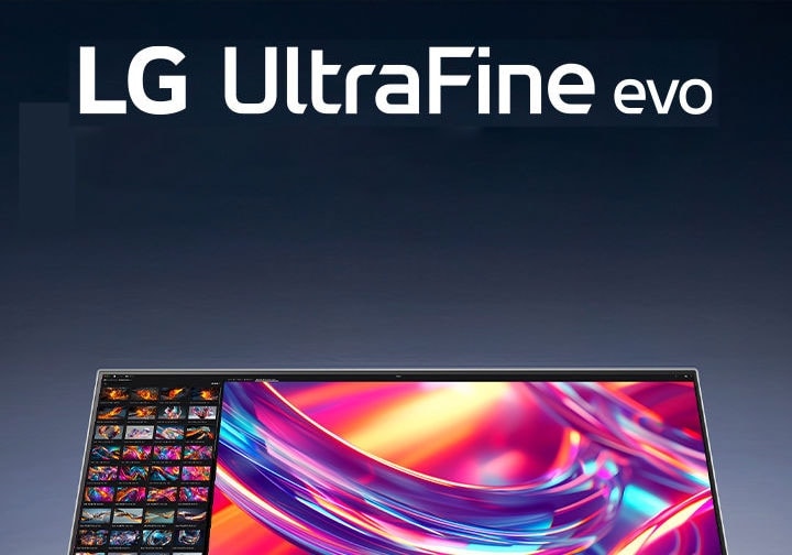 Imagine produs LG UltraFine™ evo 32U990A cu sigla sa și siglele de premiere mai jos