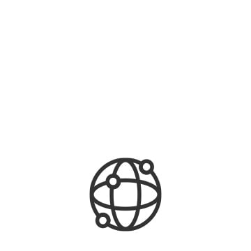 Icône de l’accès à tout moment et n’importe où.