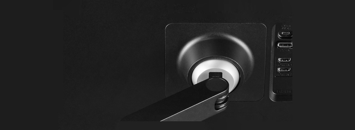 Bruk av ett klikks montering