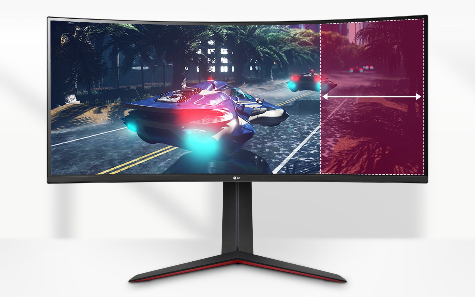 34" 21:9 UltraWide™ QHD-skjerm.