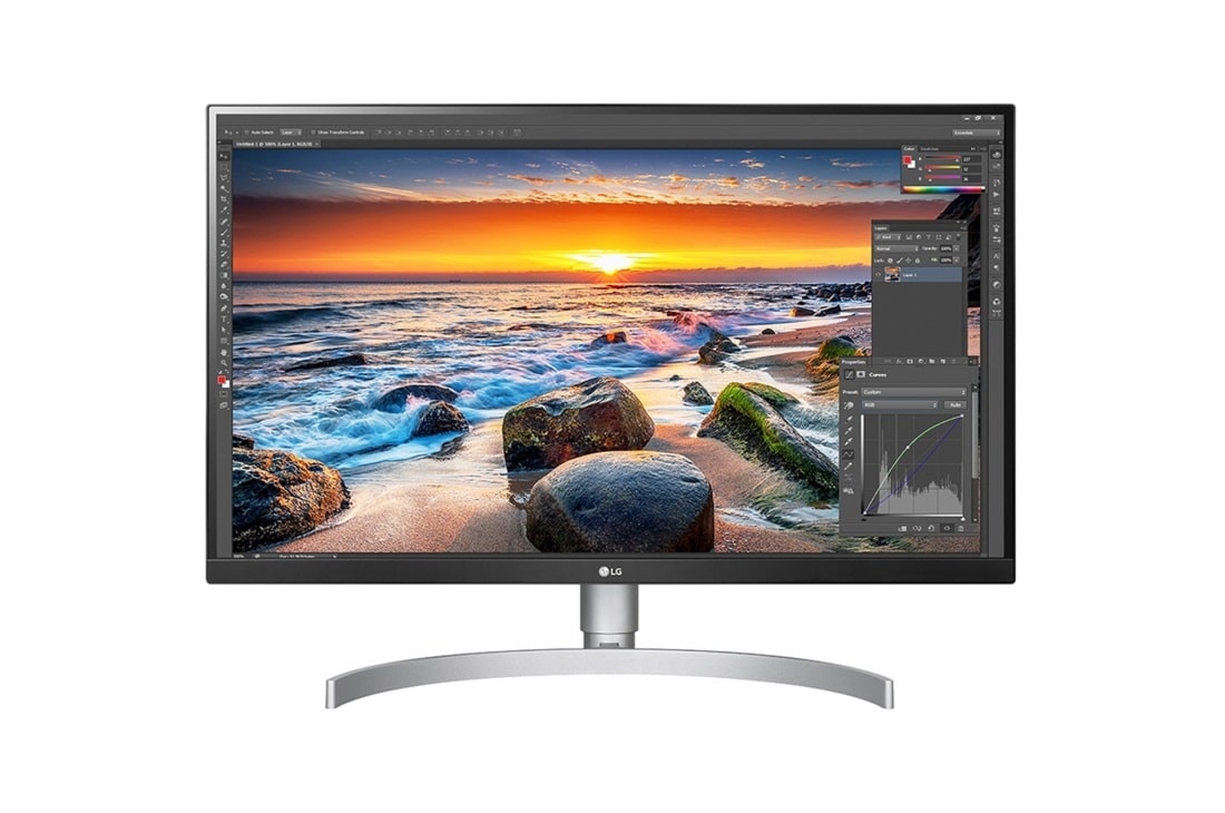 LG 27'' 4K UHD IPS LED Monitor , 27UK850-W