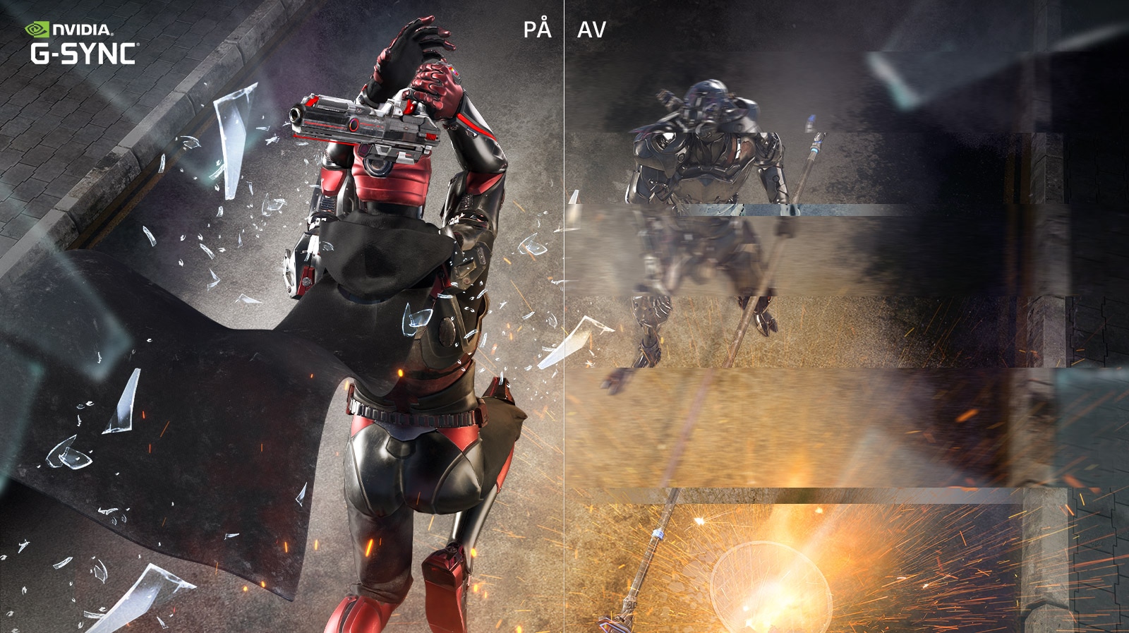 Kompatibel med NVIDIA G-SYNC™1