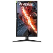 LG 27” UltraGear FHD IPS 1 ms 240 Hz G-Sync-kompatibel HDR10 tresidig tilnærmet rammeløs gamingskjerm, 27GN750-B, thumbnail 10