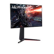 LG 27'' UHD 4K UltraGear™ Nano IPS 1 ms (GtG) Gamingskjerm med VESA DSC,  +15 graders visning fra siden, 27GN950-B, thumbnail 3