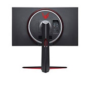 LG 27'' UHD 4K UltraGear™ Nano IPS 1 ms (GtG) Gamingskjerm med VESA DSC, visning bakfra med Sfærebelysning 2.0 i hvitt og rødt , 27GN950-B, thumbnail 5