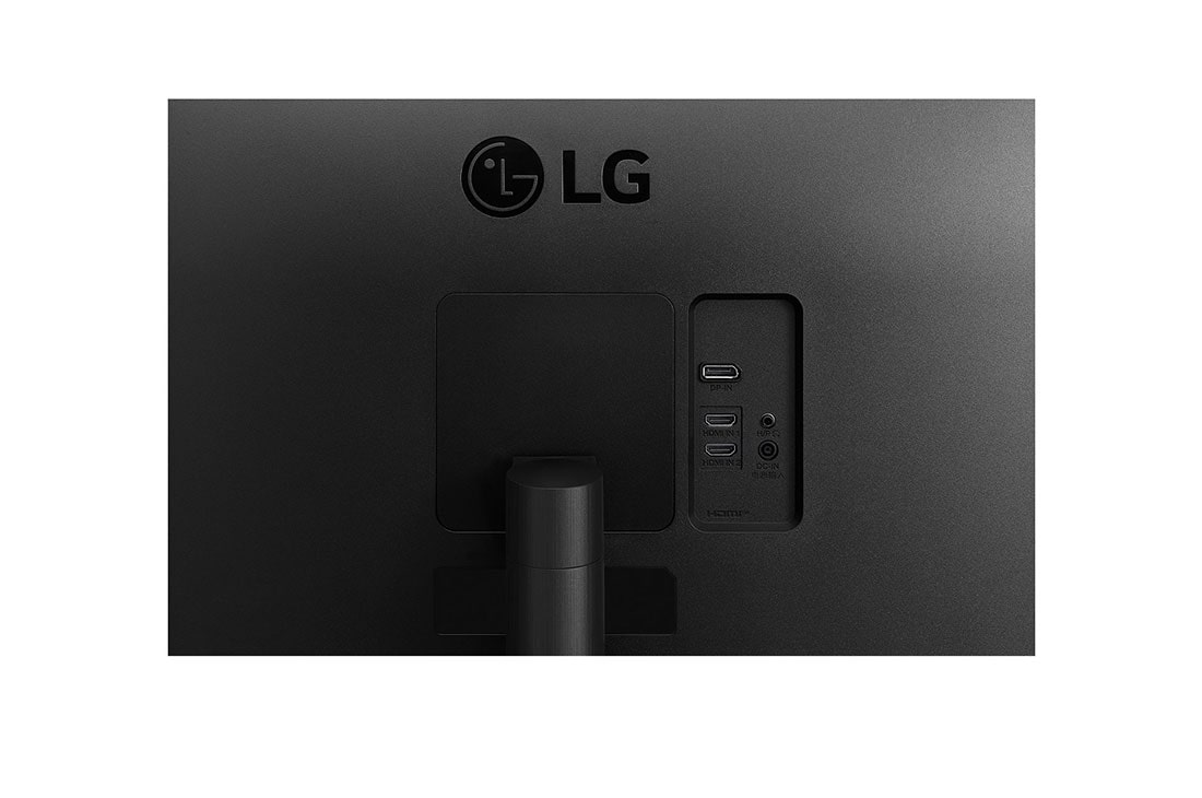 LG 27'' QHD IPS-monitor med AMD FreeSync™, nærbilde av innganger, 27QN600-B, thumbnail 8