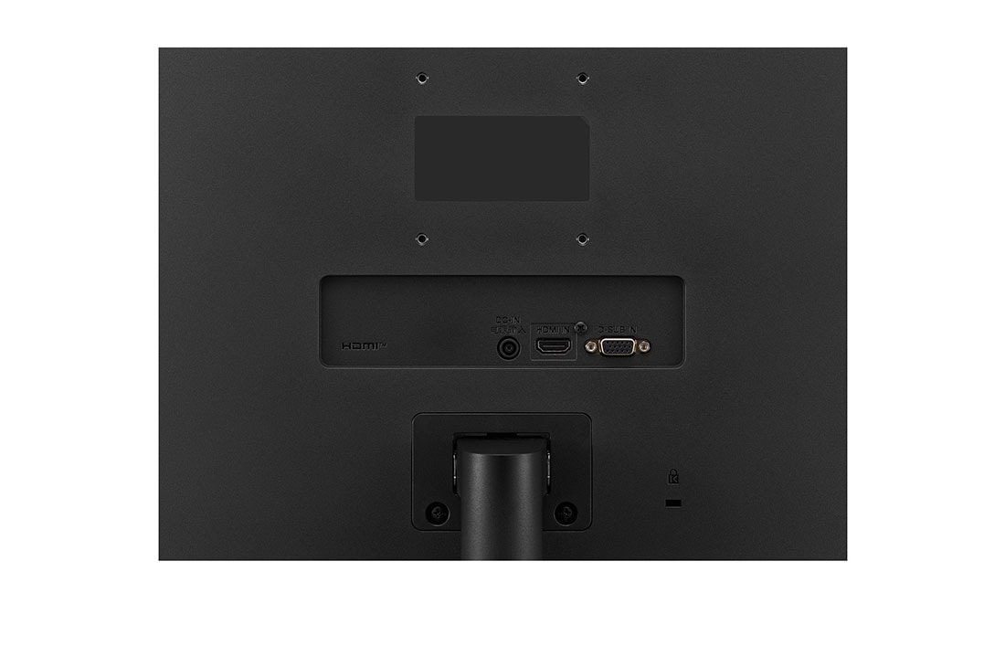 LG 27'' IPS Full HD-skjerm med tresidig tilnærmet rammeløst design, nærbilde av innganger, 24MP400-B, thumbnail 8
