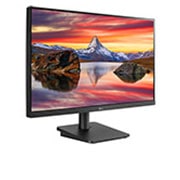 LG 27'' IPS Full HD-skjerm med tresidig tilnærmet rammeløst design, se i perspektiv, 24MP400-B, thumbnail 4