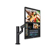 LG 27,6-tommers, 16:18, DualUp Monitor med ergonomisk stativ og USB Type-C™, se i perspektiv, 28MQ780-B, thumbnail 3