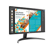 LG 23,8'' QHD IPS-monitor med AMD FreeSync™, se i perspektiv, 24QP500-B, thumbnail 4