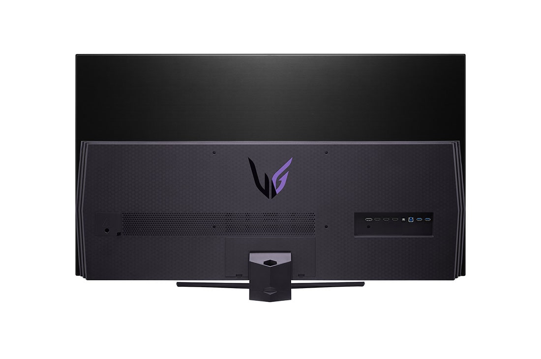 LG 48” UltraGear™ 4K OLED gamingskjerm, visning bakfra, 48GQ900-B, thumbnail 8