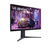LG 32” UltraGear™ QHD gamingskjerm med 240 Hz (O/C 260 Hz) oppdateringsfrekvens, se i perspektiv, 32GQ850-B, thumbnail 4