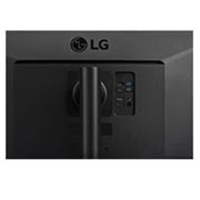 LG 34'' 21:9 Curved UltraWide™ QHD (3440 x 1440) skjerm, boční pohled na posun monitoru dolů za účelem nastavení výšky, 34WP85CN-B, thumbnail 8