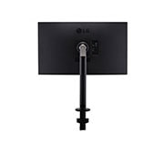 LG 31.5'' QHD Ergo IPS-skjerm med USB Type-C™, visning bakfra, 32QP880-B, thumbnail 11