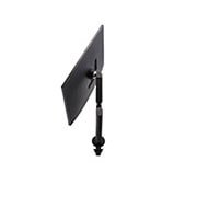 LG 31.5'' QHD Ergo IPS-skjerm med USB Type-C™, sett bakfra med skjermen vendt -70 grader, 32QP880-B, thumbnail 8