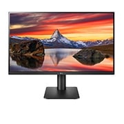 LG 27'' IPS Full HD-skjerm med tresidig tilnærmet rammeløst design, visning forfra, 27MP450-B, thumbnail 1