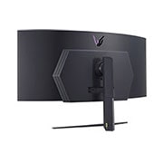 LG 45'' UltraGear™ 21:9 WQHD kurvet <br>OLED-skjerm med blendefri og lavrefleks og 240 Hz, visning sett bakfra, 45GR95QE-B, thumbnail 10