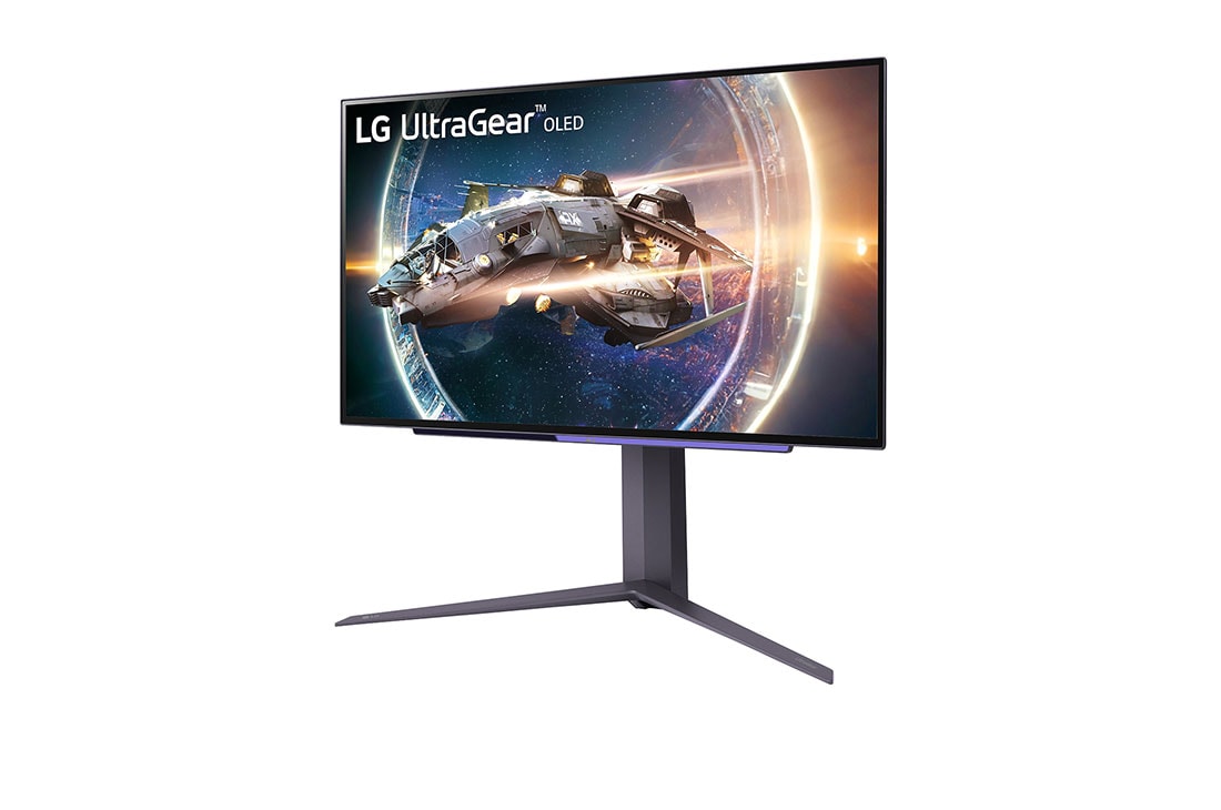 LG 27'' UltraGear™ OLED spillmonitor QHD med 240 Hz oppdateringsfrekvens og 0,03 ms (GtG) responstid, 27GR95QE-B, thumbnail 2