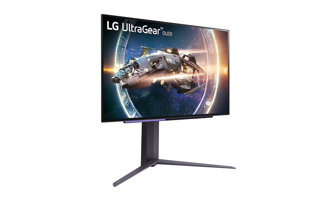 LG 27'' UltraGear™ OLED spillmonitor QHD med 240 Hz oppdateringsfrekvens og 0,03 ms (GtG) responstid, 27GR95QE-B, thumbnail 4
