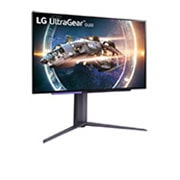 LG 27'' UltraGear™ OLED spillmonitor QHD med 240 Hz oppdateringsfrekvens og 0,03 ms (GtG) responstid, 27GR95QE-B, thumbnail 3