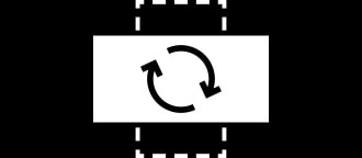 Skjerm med justerbar dreiing