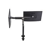 LG 27-tommers QHD-skjerm Ergo Dual med seriekobling, set bagfra i perspektiv med Consulting-status, 27QP88DP-BS, thumbnail 14