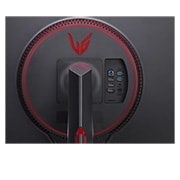 LG 27'' UHD 4K UltraGear™ Nano IPS 1ms (GtG) Gamingskjerm med støtte for 4K og 120 Hz fra HDMI 2.1, nærbilde av innganger, 27GP95RP-B, thumbnail 8