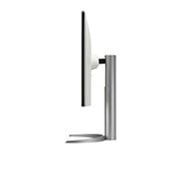 LG 31,5'' UHD 4K Nano IPS Black-skjermen med automatisk selvkalibrering, visning fra siden, 32UQ85R-W, thumbnail 5